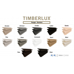 50mm Flax Timberlux Bamboo Timberlux Wood Blinds 
